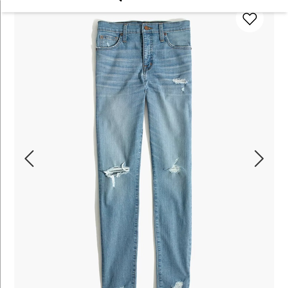 Madewell 9 inch High-Rise Skinny Jeans